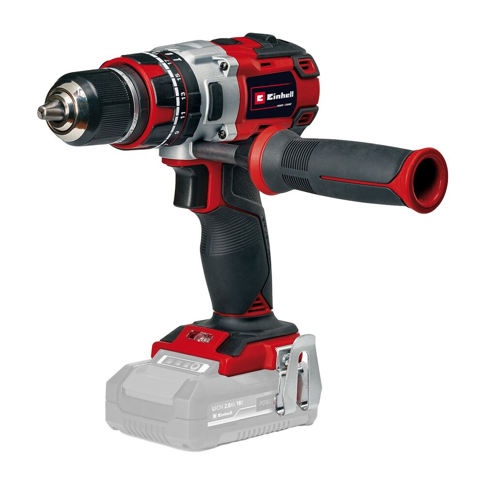 EINHELL Akumulatorowa wiertarko-wkrętarka udarowa Einhell TP-CD 18/80 Li-i BL Solo, 18 V