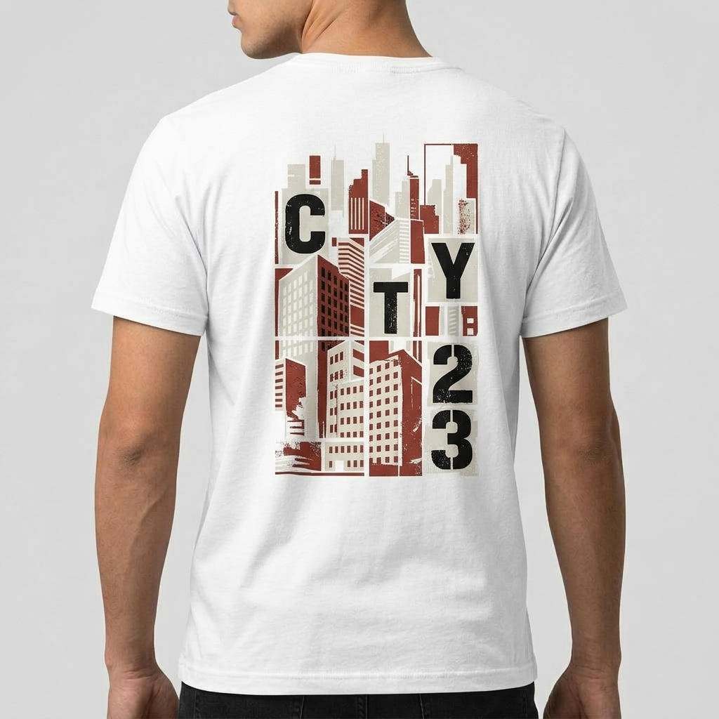 City Varsity Tee, Vintage Athletic Graphic T-Shirt, Unisex Streetwear Shirt CityTee3