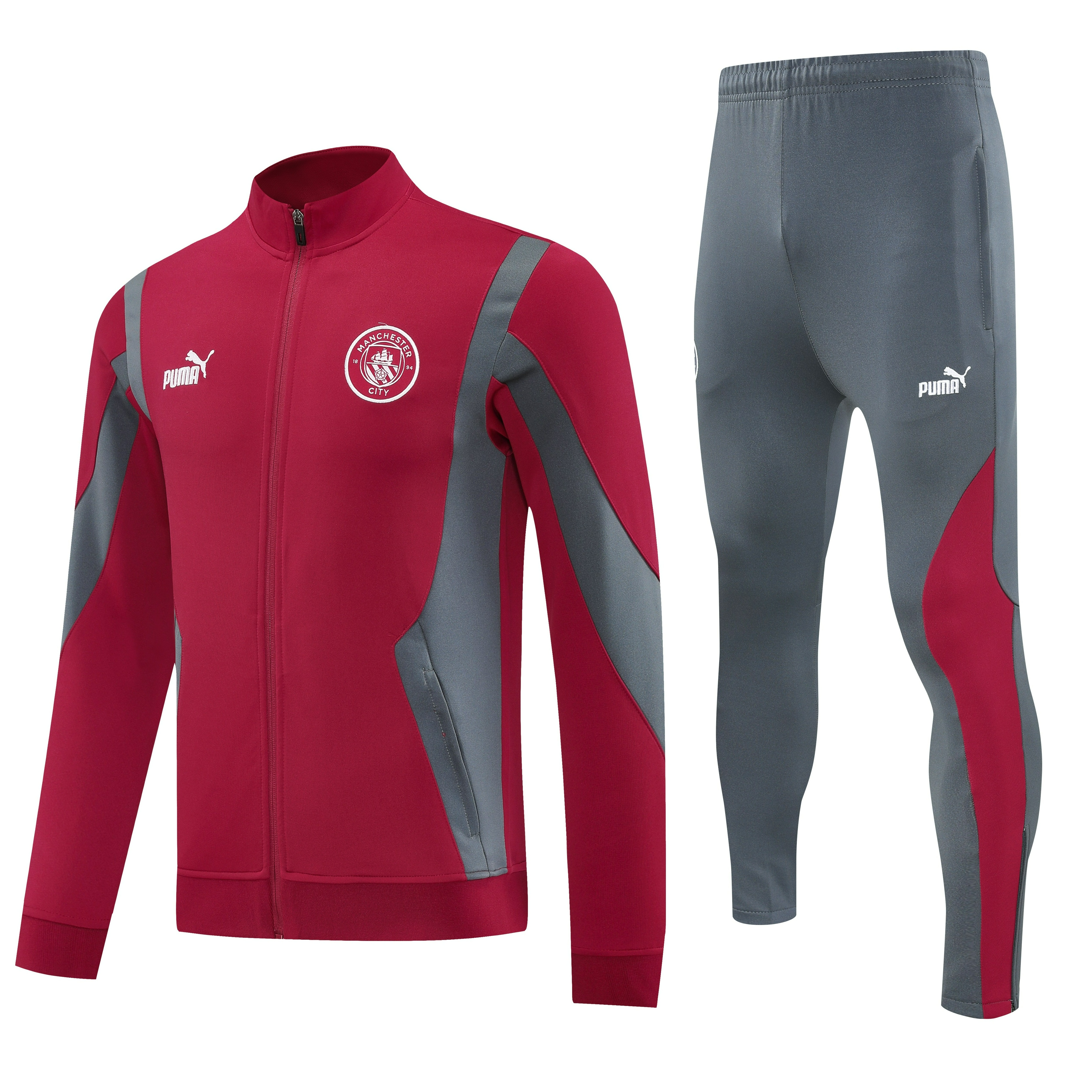 Manchester City Training Kit (Jacket+Pants) Red 2025/26