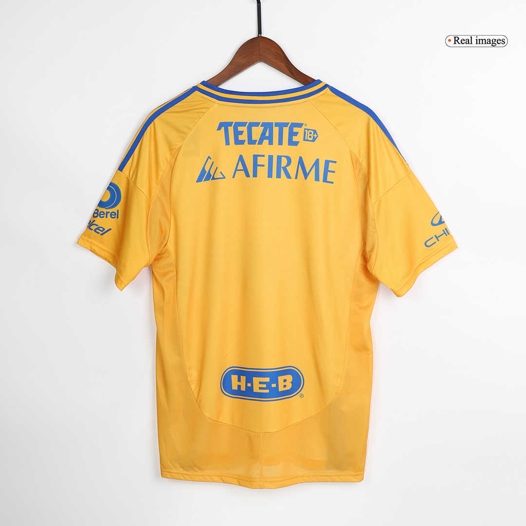 Tigres UANL Soccer Jersey Home Custom Shirt 2024/25