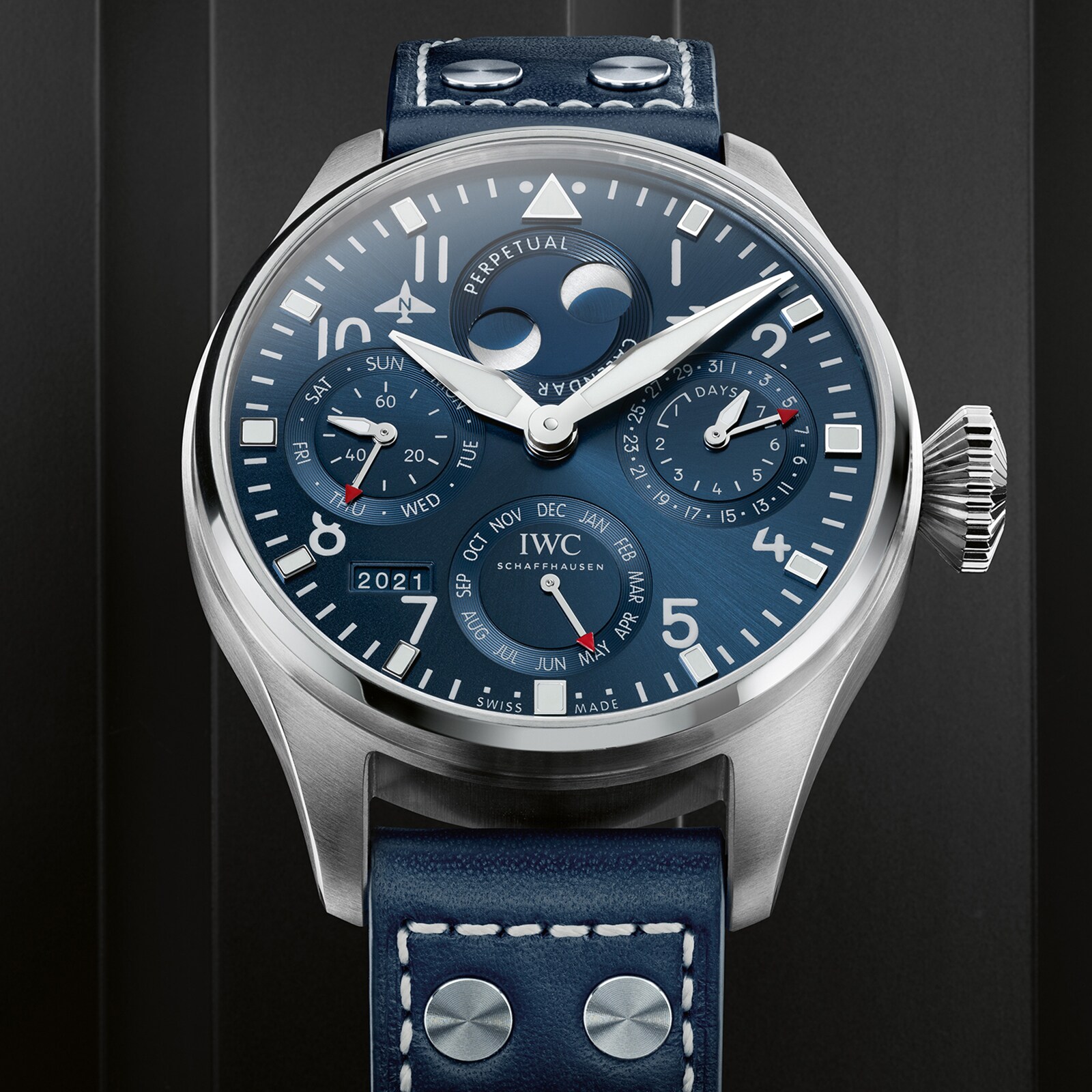 [2026 Mirror Grade]IWC Big Pilot's Watch Perpetual Calendar 46mm IW503605