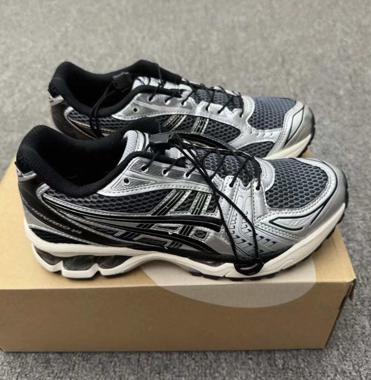 ASICS GEL-Kayano 14 x Unlimited Silver/Black