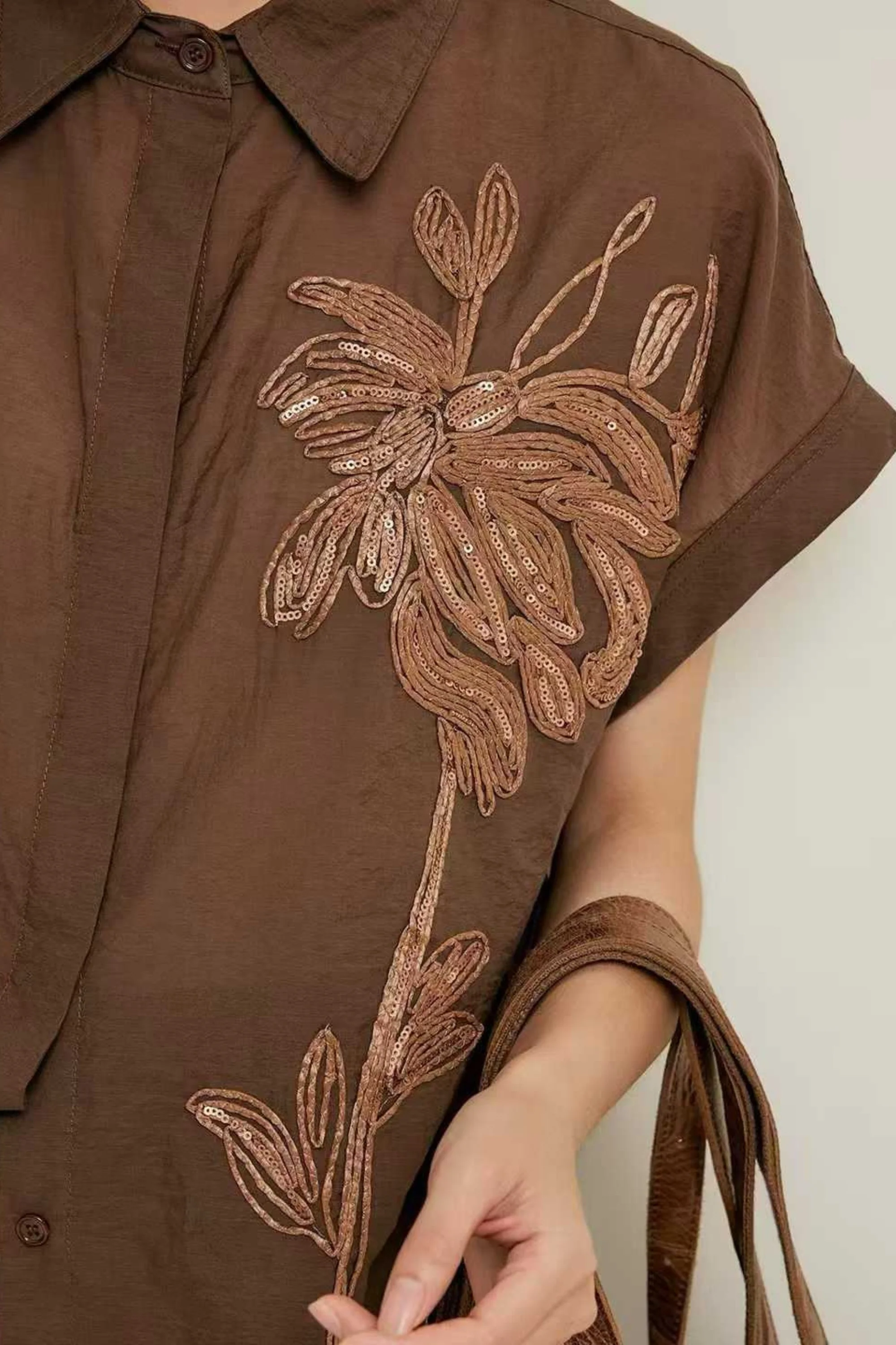Espresso Floral Co-ord