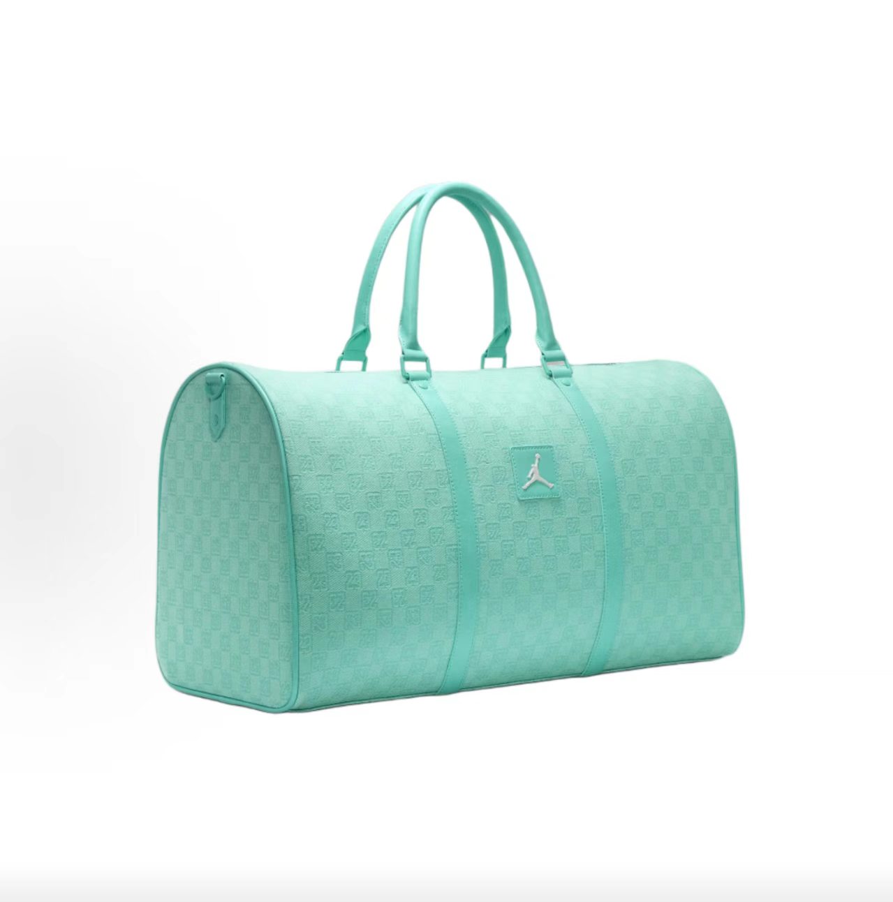 Jordan Allover 23 Monogram Tiffany Blue Large Duffle Bag