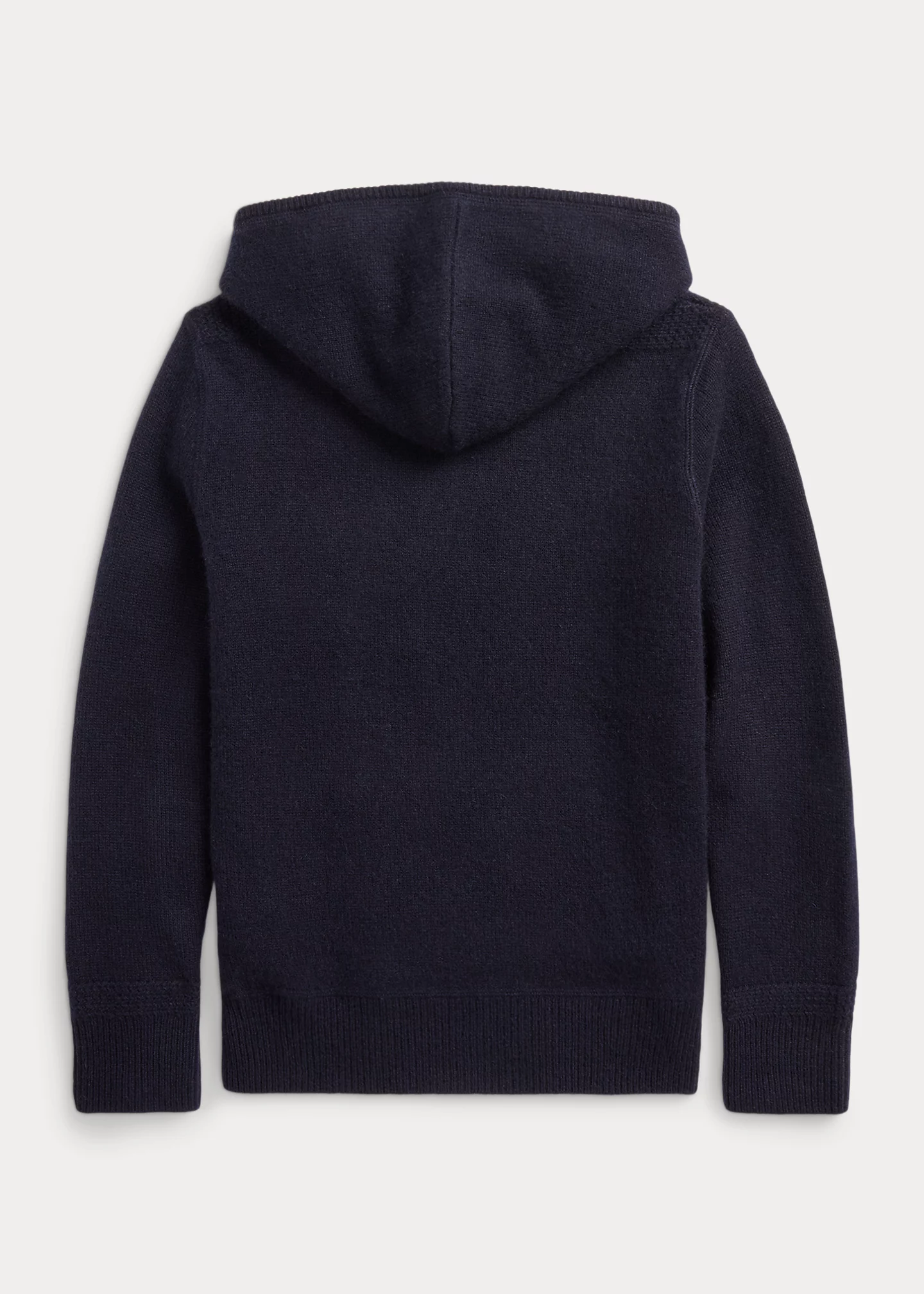 Washable Cashmere Hooded Sweater