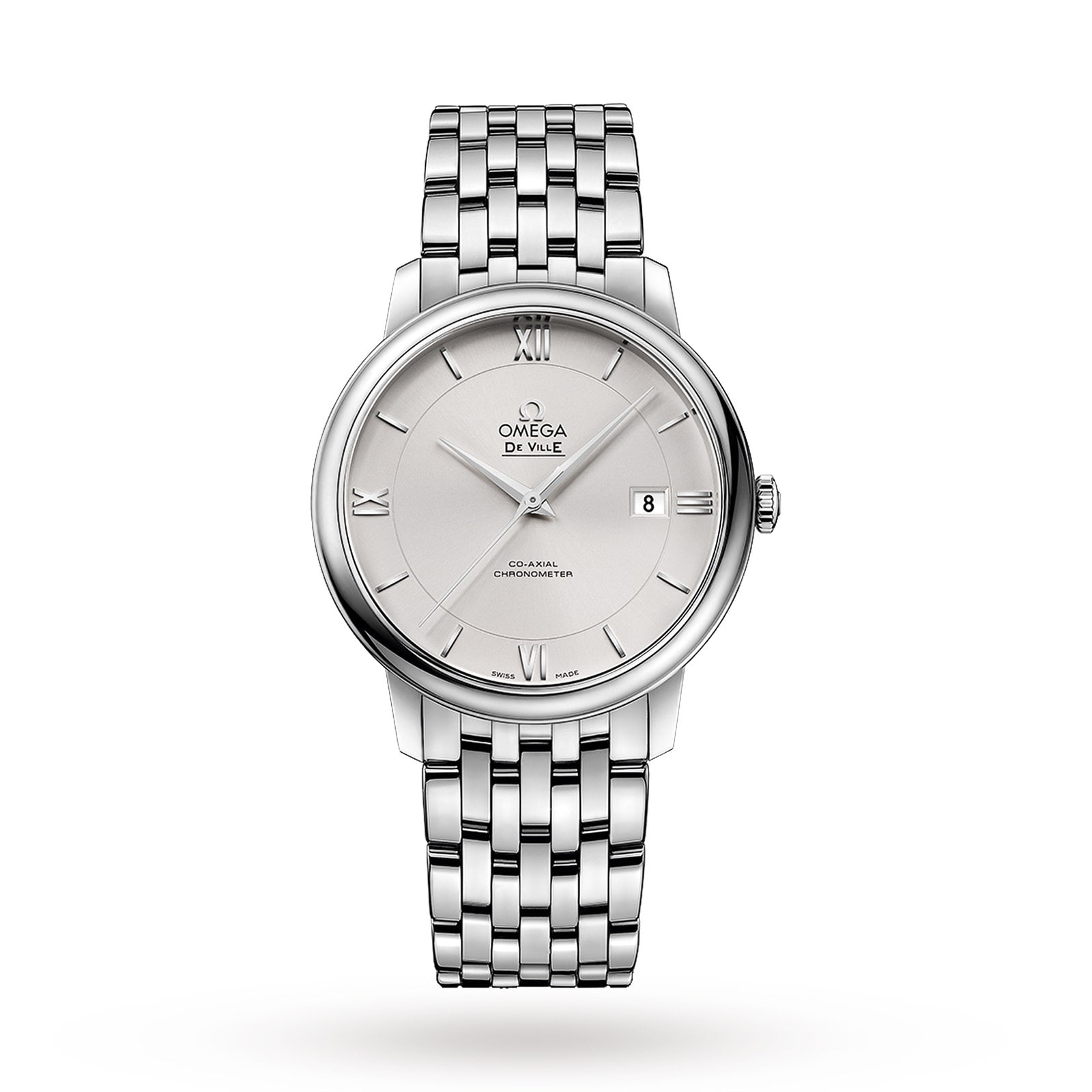 [2026 Mirror Grade]Omega De Ville Prestige Mens 39.5mm Automatic Co-Axial Date Mens Watch-P17331310