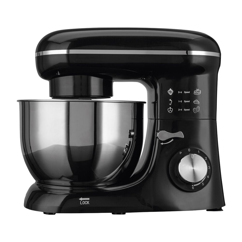 HOFFEN EXPERT Robot planetarny Hoffen Expert, 1300 W, 2 misy 4 l i 5 l, czarny