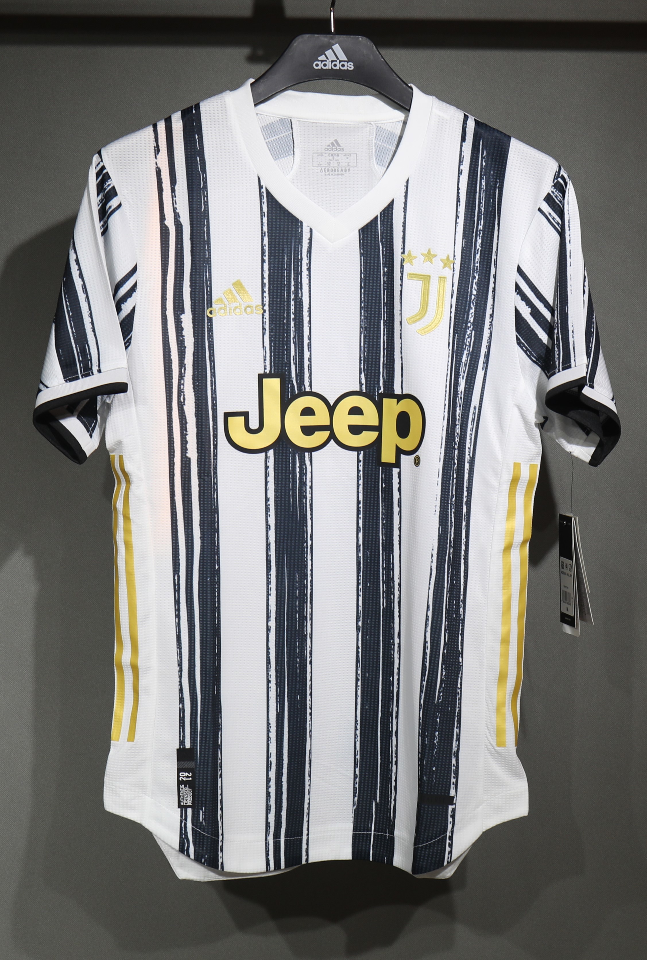 Juventus Retro Authentic Soccer Jersey Home Shirt 2020-21