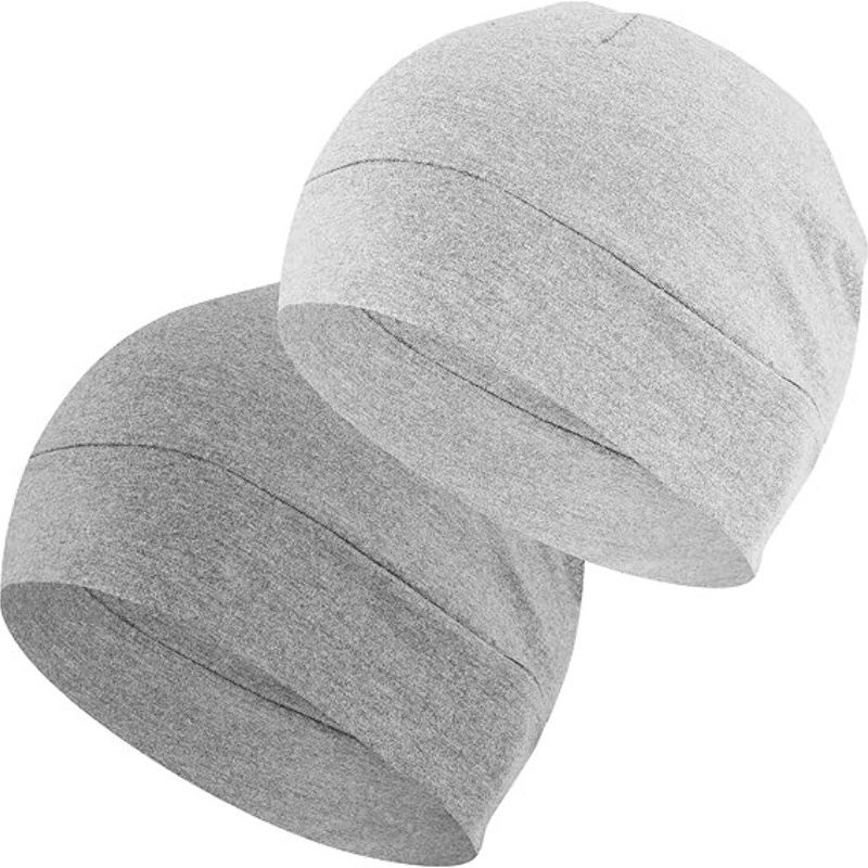 Headshion Cotton Skull Caps for Men Women