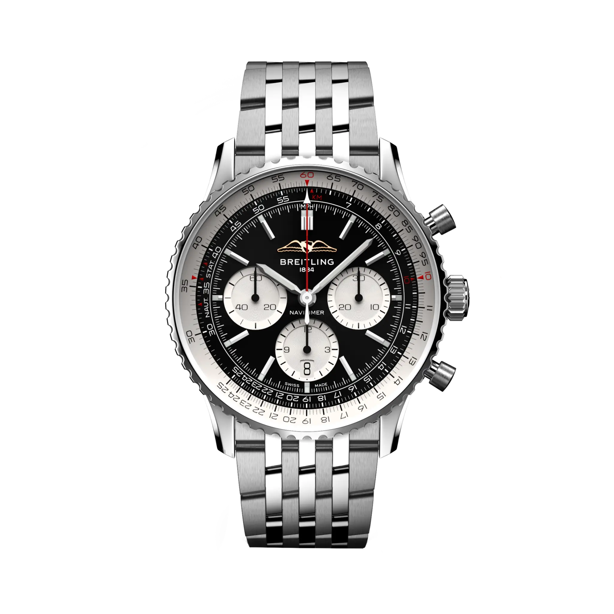[2026 Mirror Grade]Breitling Navitimer B01 Chronograph 43mm AB0138211B1A1