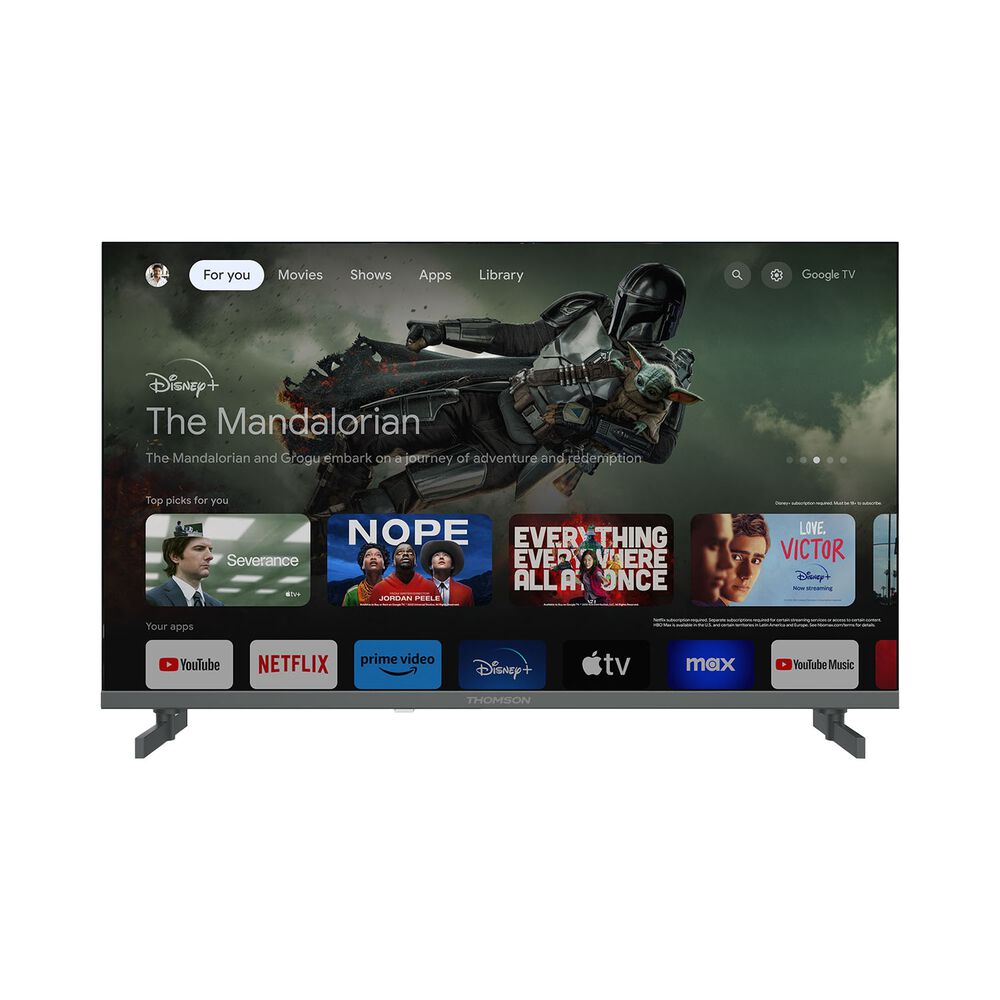 THOMSON Telewizor 43” Thomson 43QG4S14, Google TV, 4K UHD, bezramkowy
