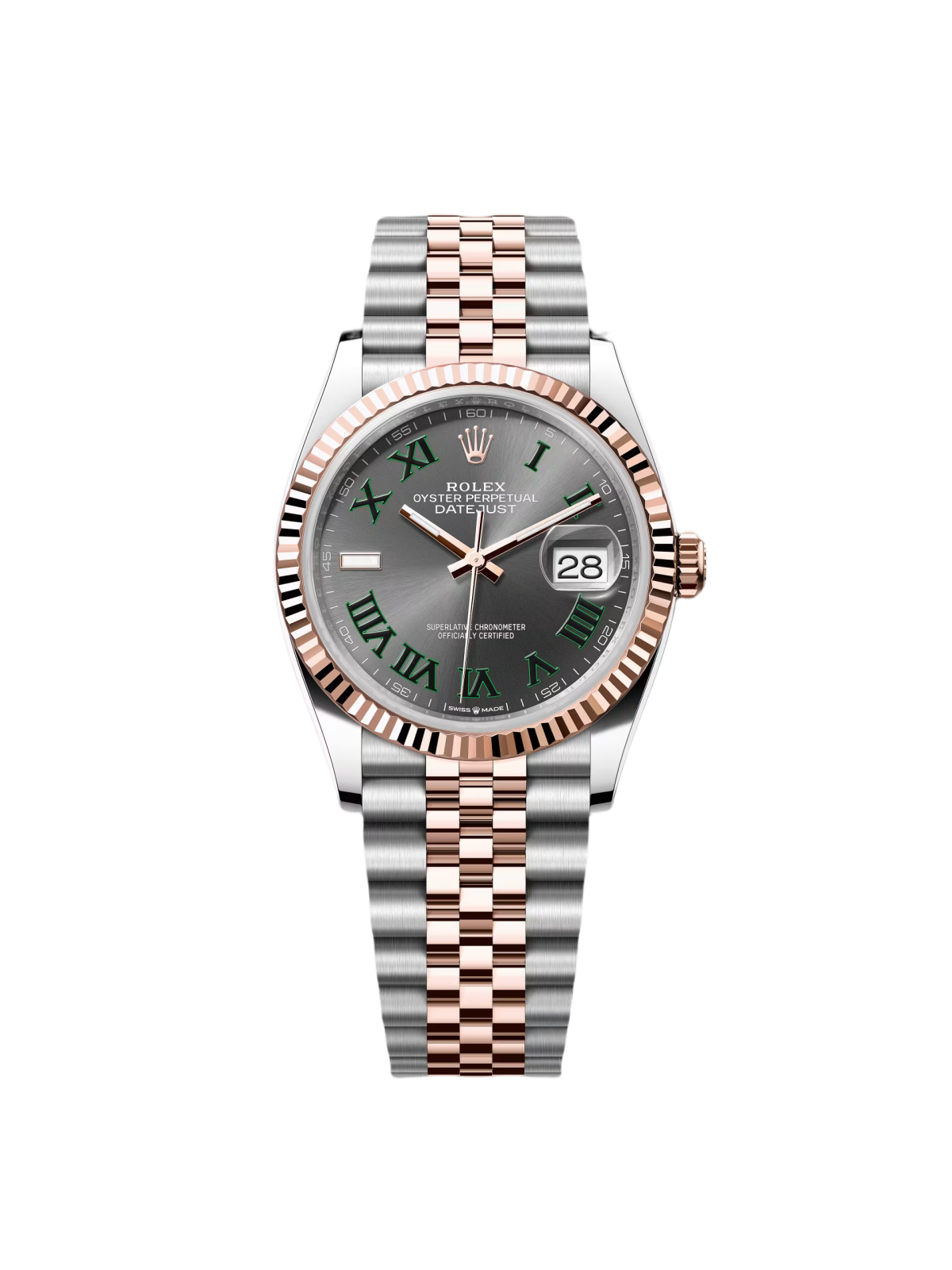 [2026 Mirror Grade]RLX  Datejust 36mm 126231 Slate Dial Oyster Bracelet Watch