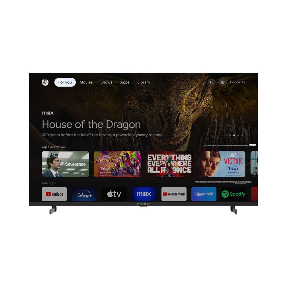 THOMSON Telewizor 43” Thomson 43UG4S14, Google TV, 4K UHD, bezramkowy