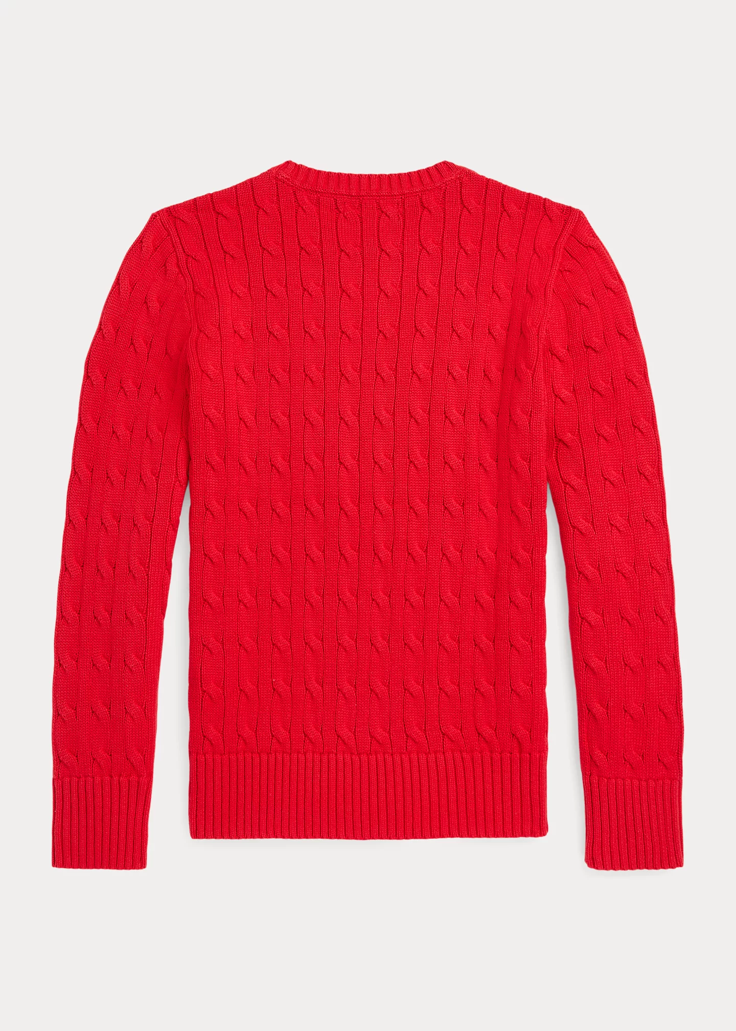 Cable-Knit Cotton Sweater