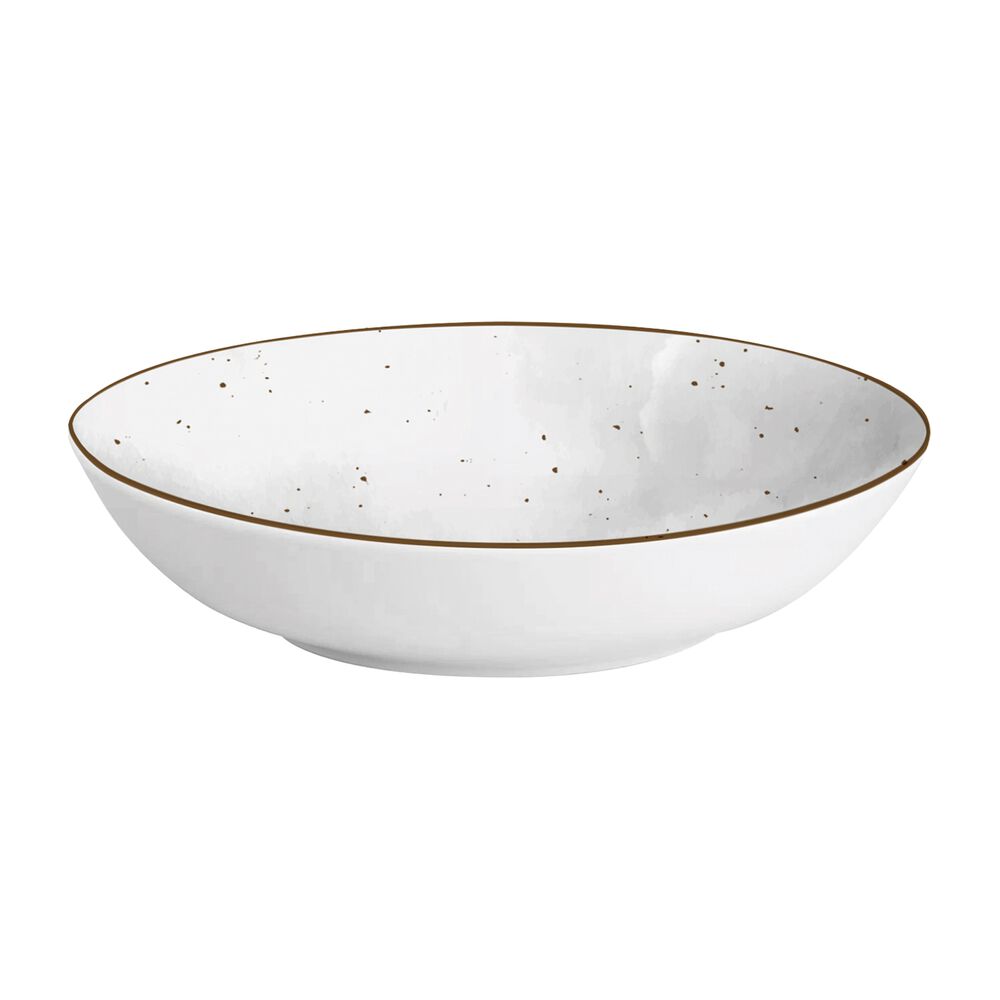 MG HOME Zestaw obiadowy z porcelany na 6 osób MG Home Antico, 18 elementów, szary