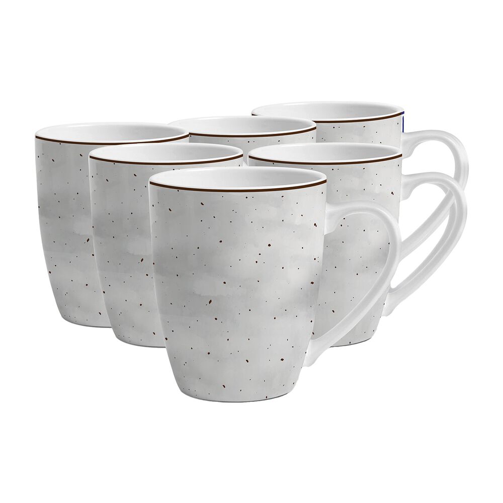 MG HOME Zestaw kubków porcelanowych MG Home Antico, 360 ml, 6 sztuk