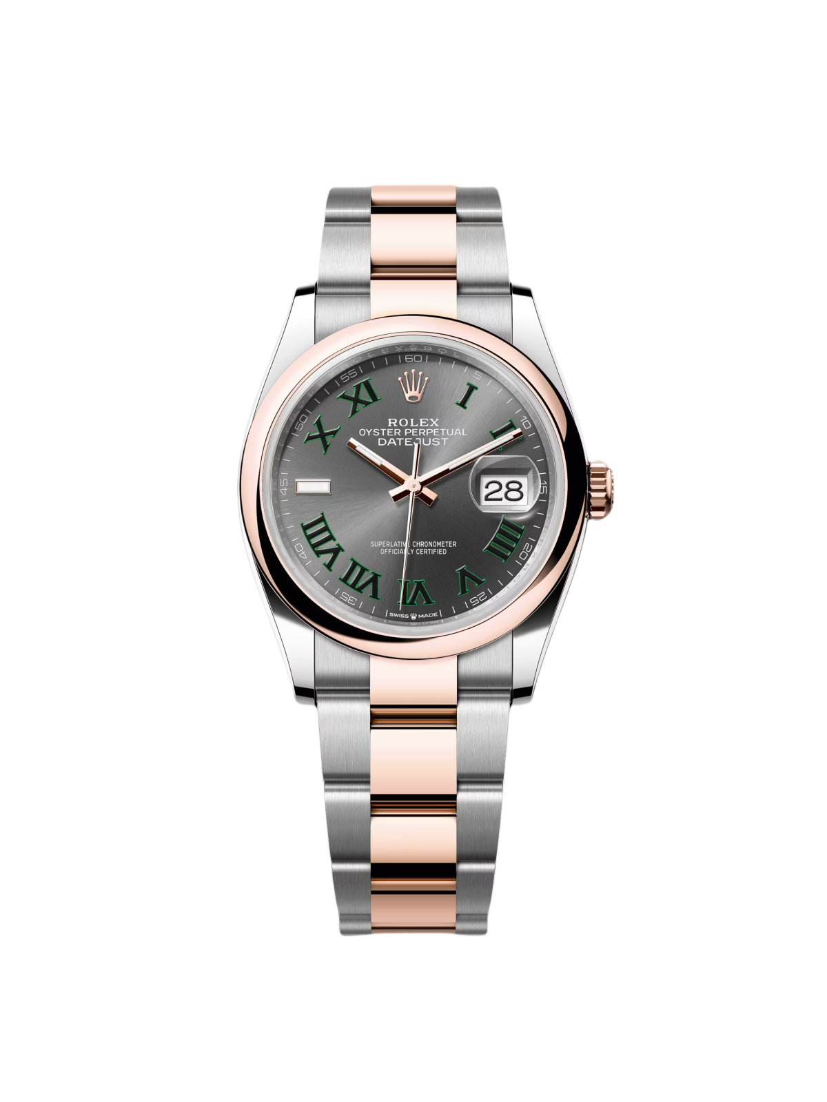 [2026 Mirror Grade]RLX  Datejust 36mm 126201 Slate Dial Jubilee Bracelet Watch