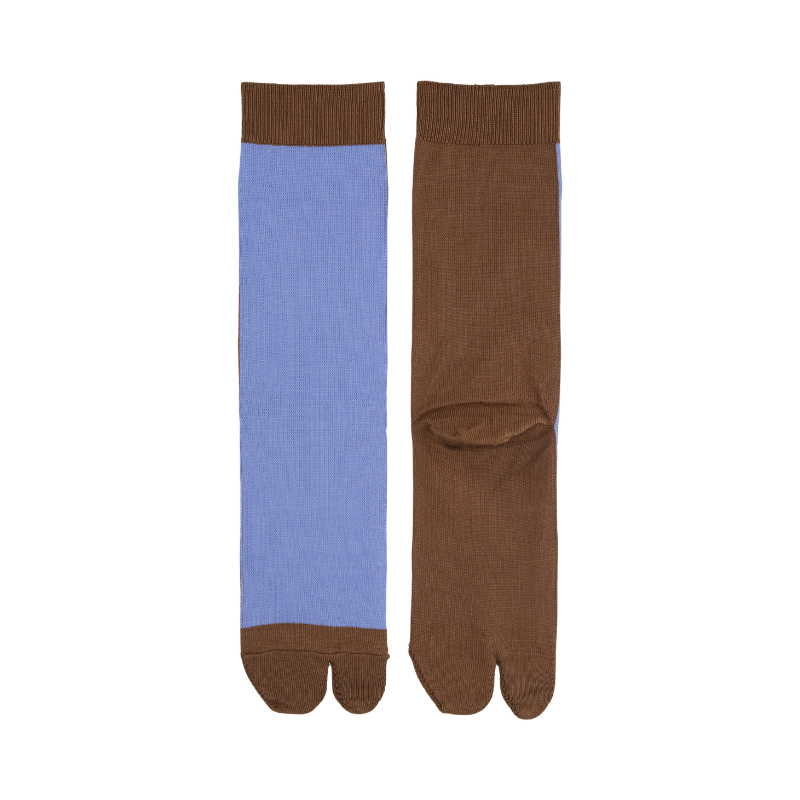 062140430 Bicolour Tabi Crew Socks M