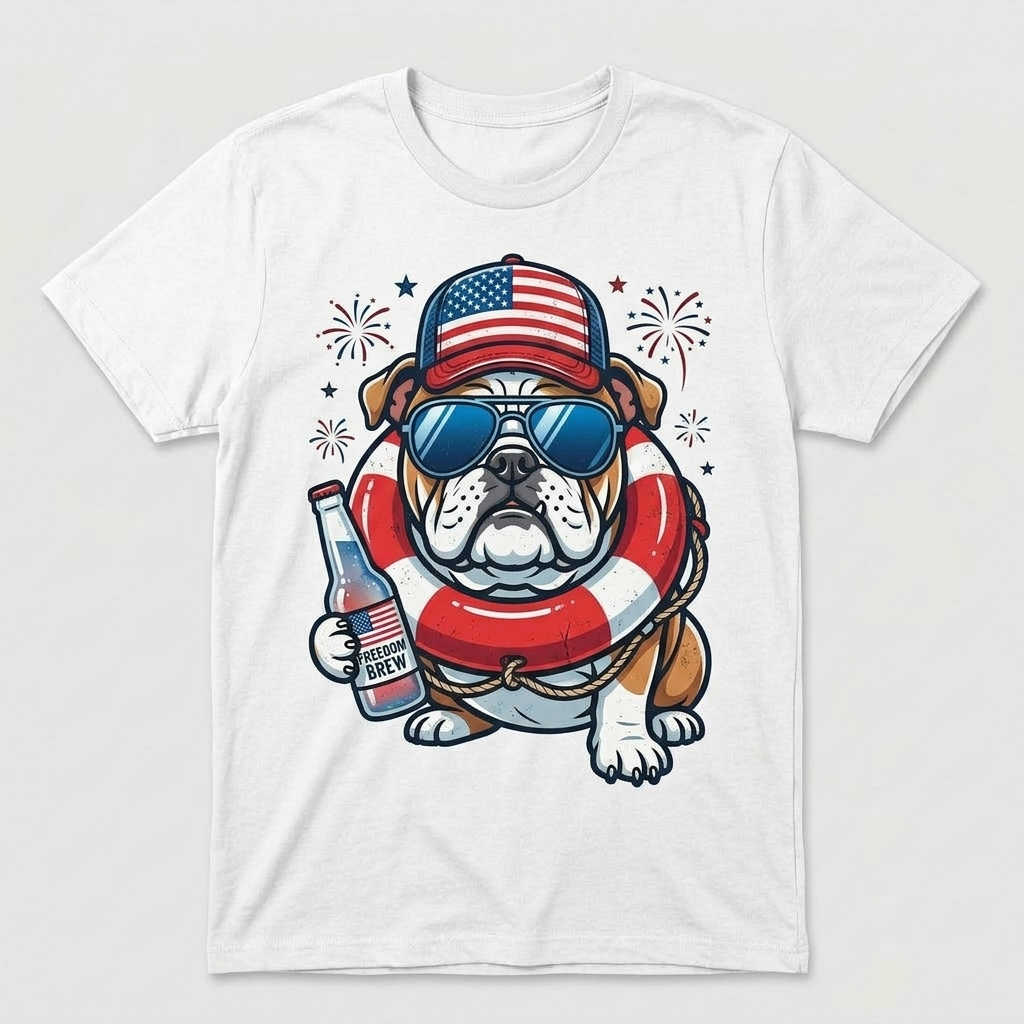 Unisex Loose Fit T-Shirt 100% Cotton Soft Comfortable Summer Casual Printed Top Sausage dog