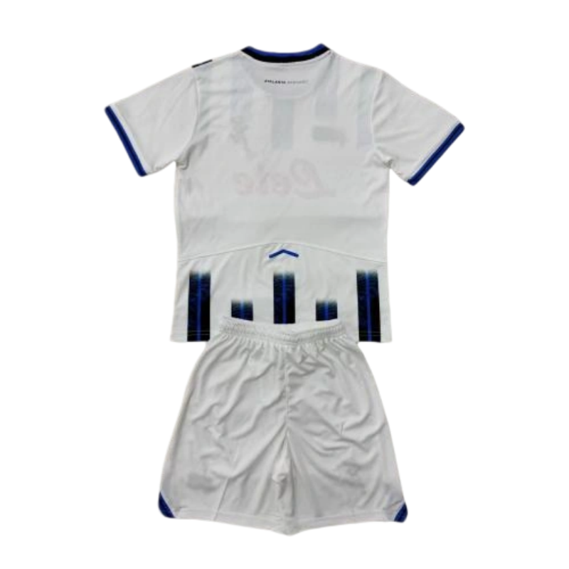 2025-26 Atalanta BC Away Kids Soccer Jersey Kit Fan Version