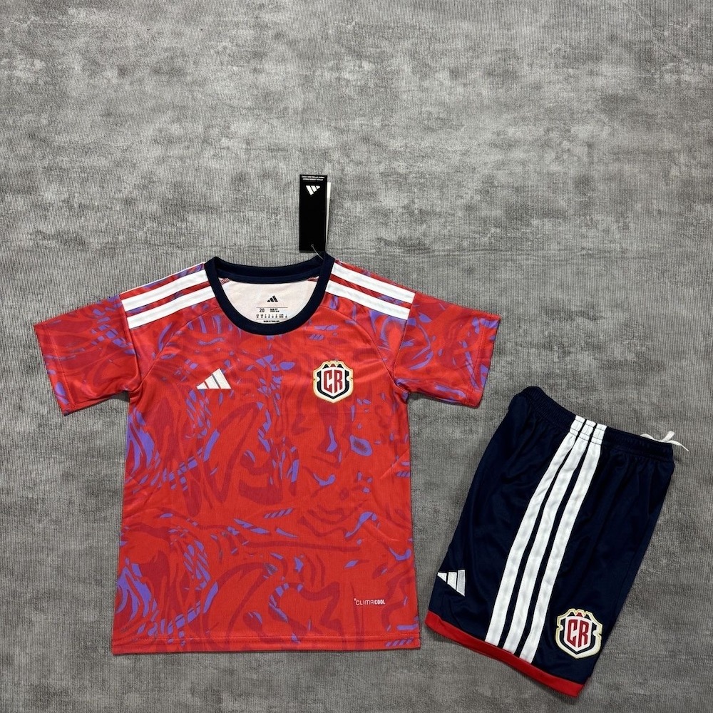 2026 World Cup Costa Rica Kid Football Kit Away