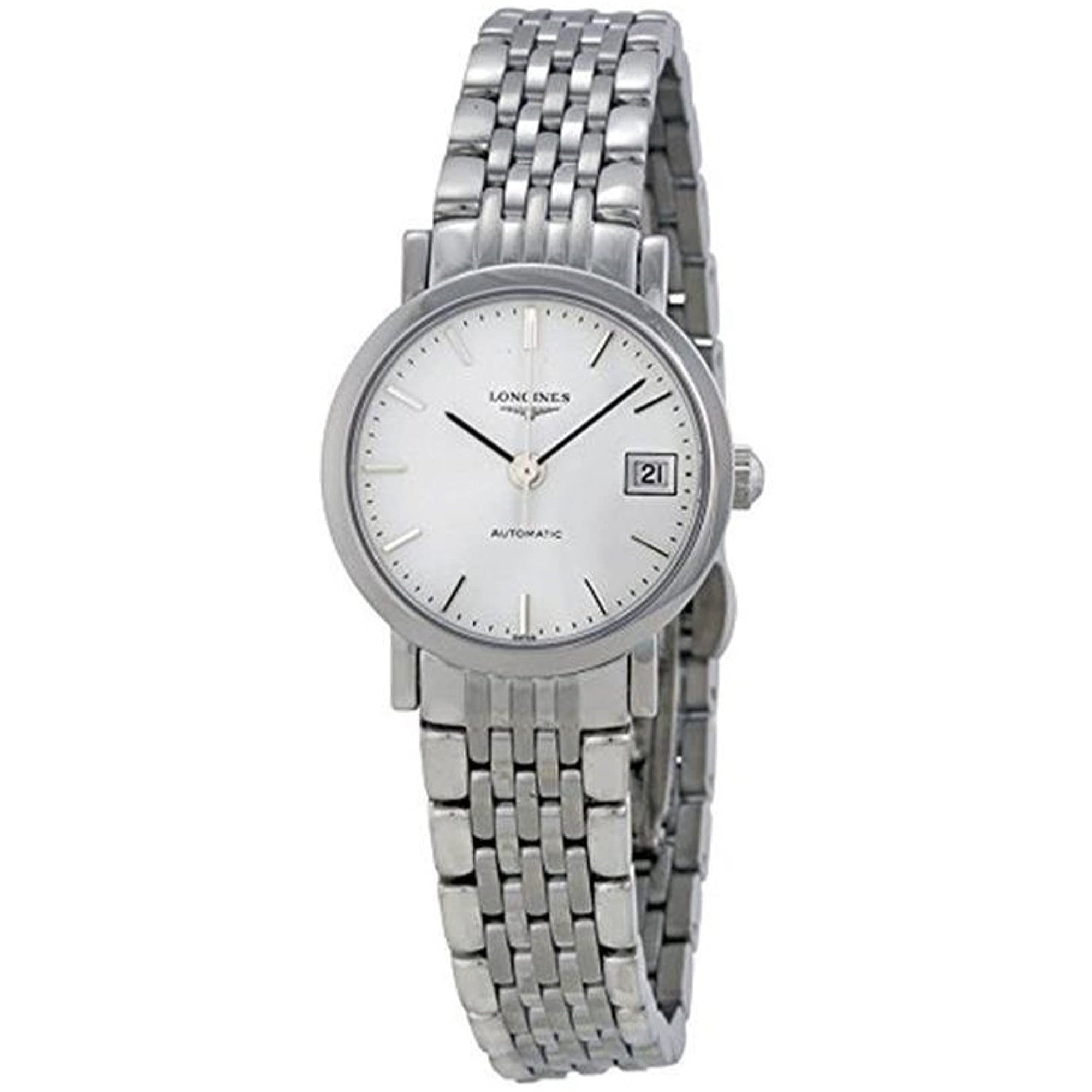 [2026 Mirror Grade]Longines Women's L4.309.4.12.6 Elegant Collection Stainless Steel Watch