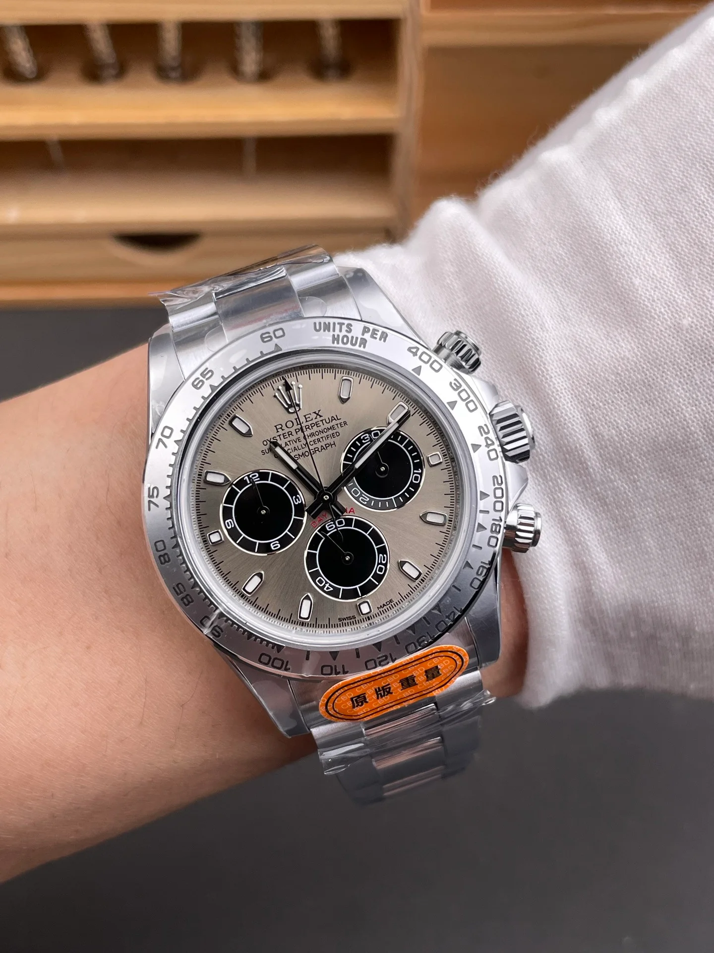 Grey Steel Daytona