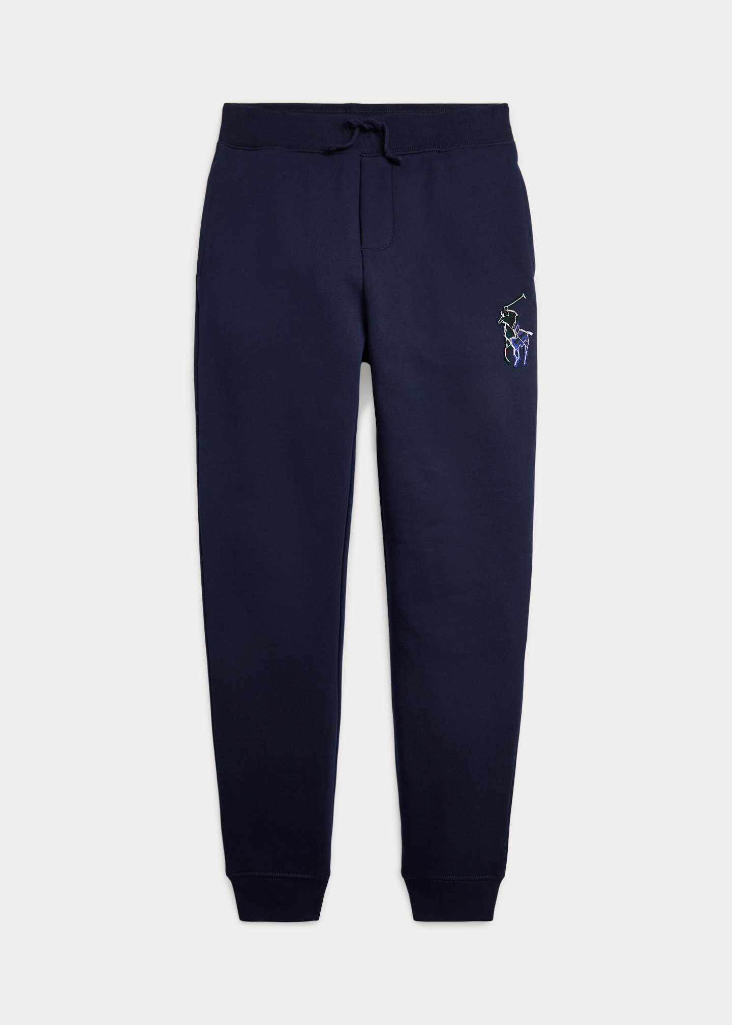 Plaid Big Pony Fleece Jogger Pant