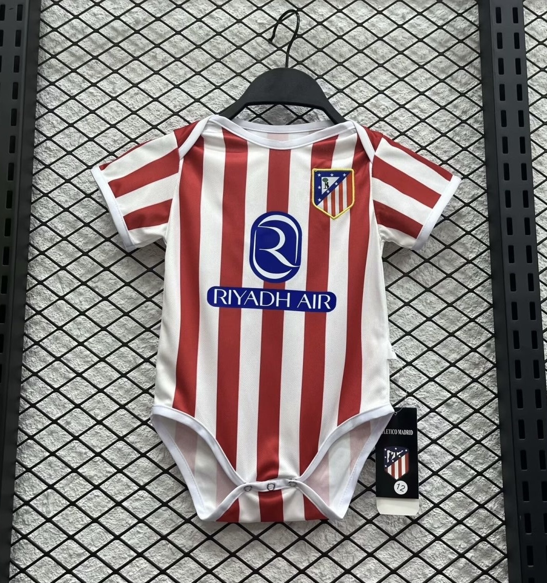 Atletico Madrid Soccer Jersey Home Baby Uniform 2025/26