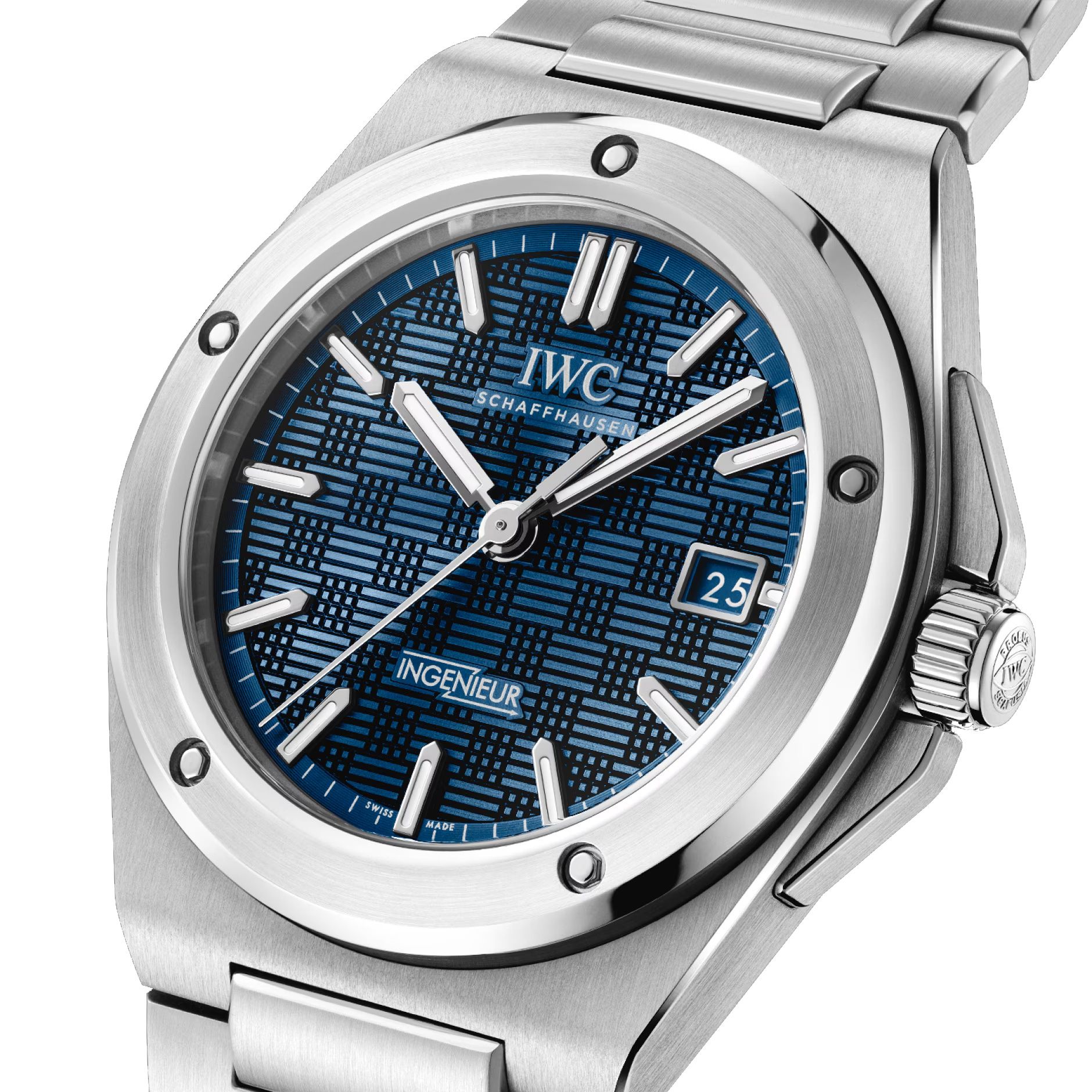 [2026 Mirror Grade]IWC Ingenieur Perpetual Calendar 41mm MensWatch Blue IW328907