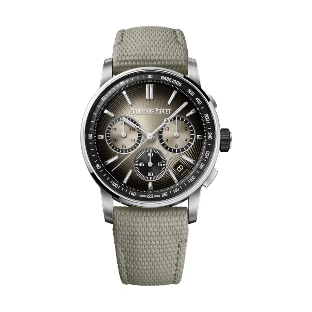 [2026 Mirror Grade]Audemars Piguet Code 11.59 Beige Dial Beige Rubber Strap Watch 41mm 26393QT.OO.A064KB.01