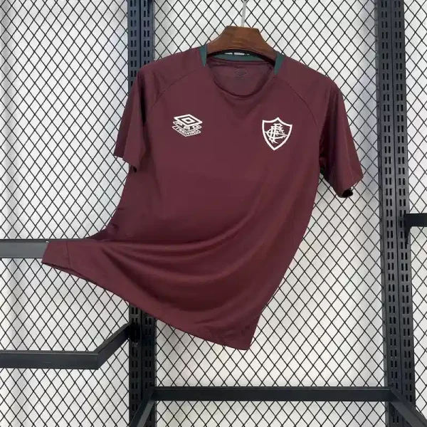 Fluminense FC Soccer Jersey Red Training Custom Shirt 2025-26