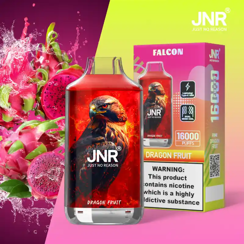 JNR - Falcon - 16K Puffs - Disposable Vape - Dragon Fruit