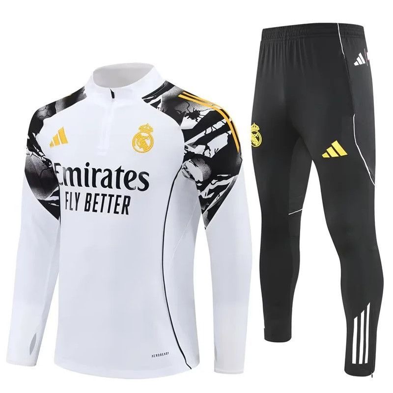 Kids Real Madrid Training Kit (Sweatshirt+Pants) Marvel 2025/26