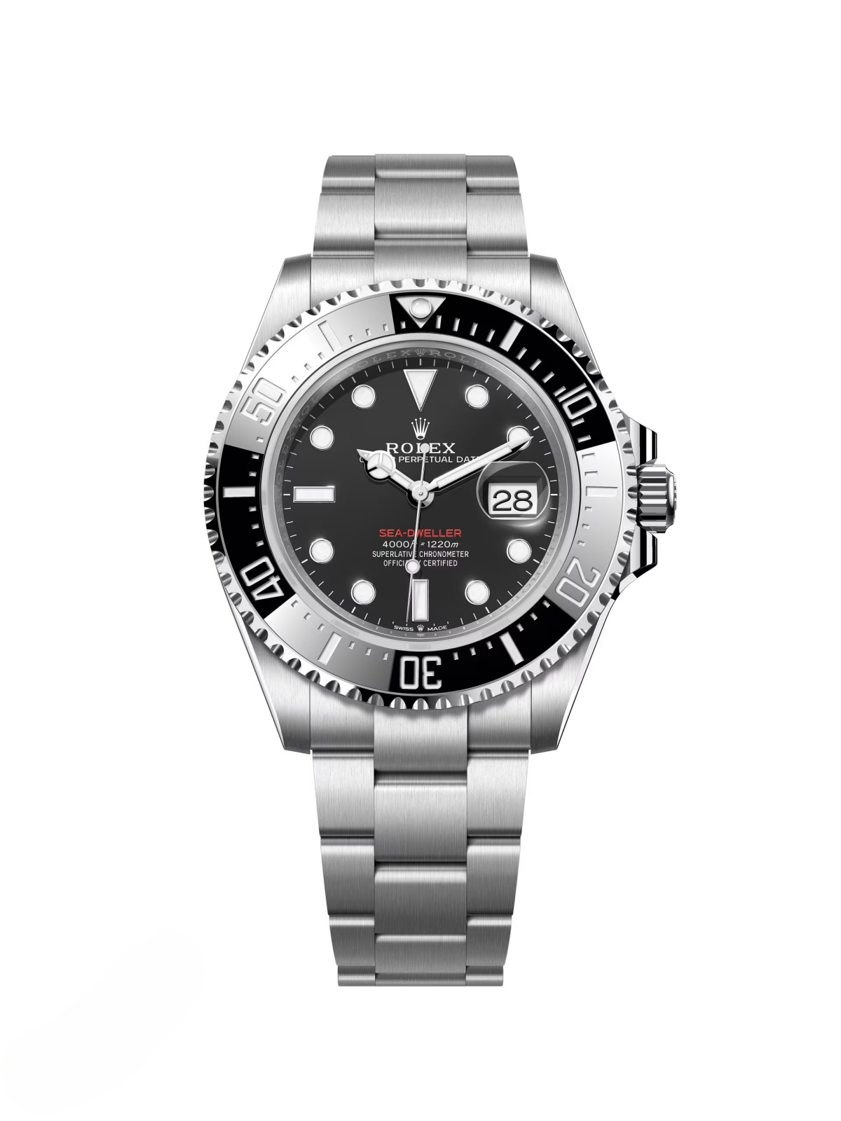 [2026 Mirror Grade]Rolex Sea-Dweller 126600 43mm Black Dial Stainless Steel Mens Watch