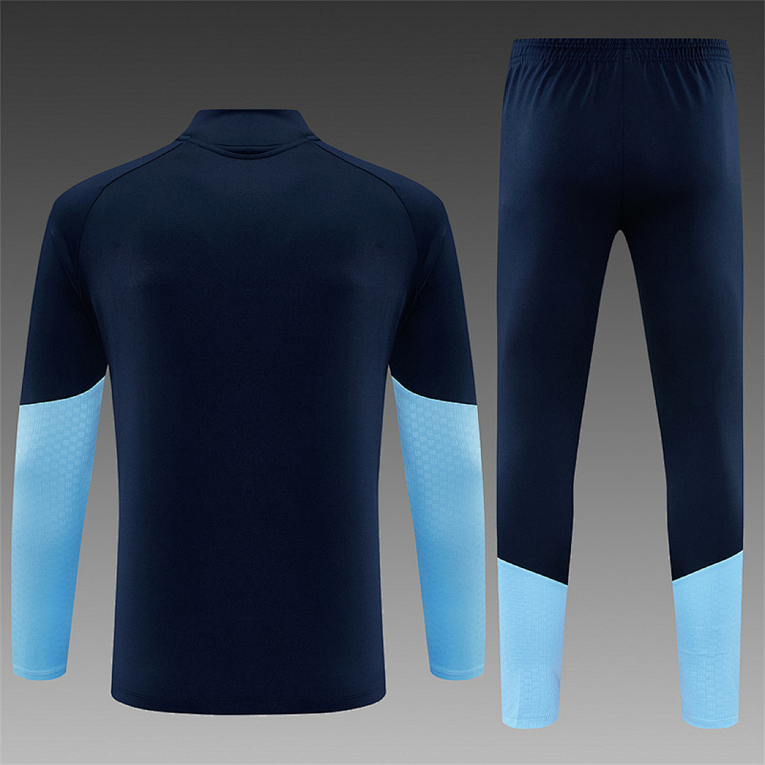 World Cup 2026 Kids Argentina Training Kit (Sweatshirt+Pants) Blue