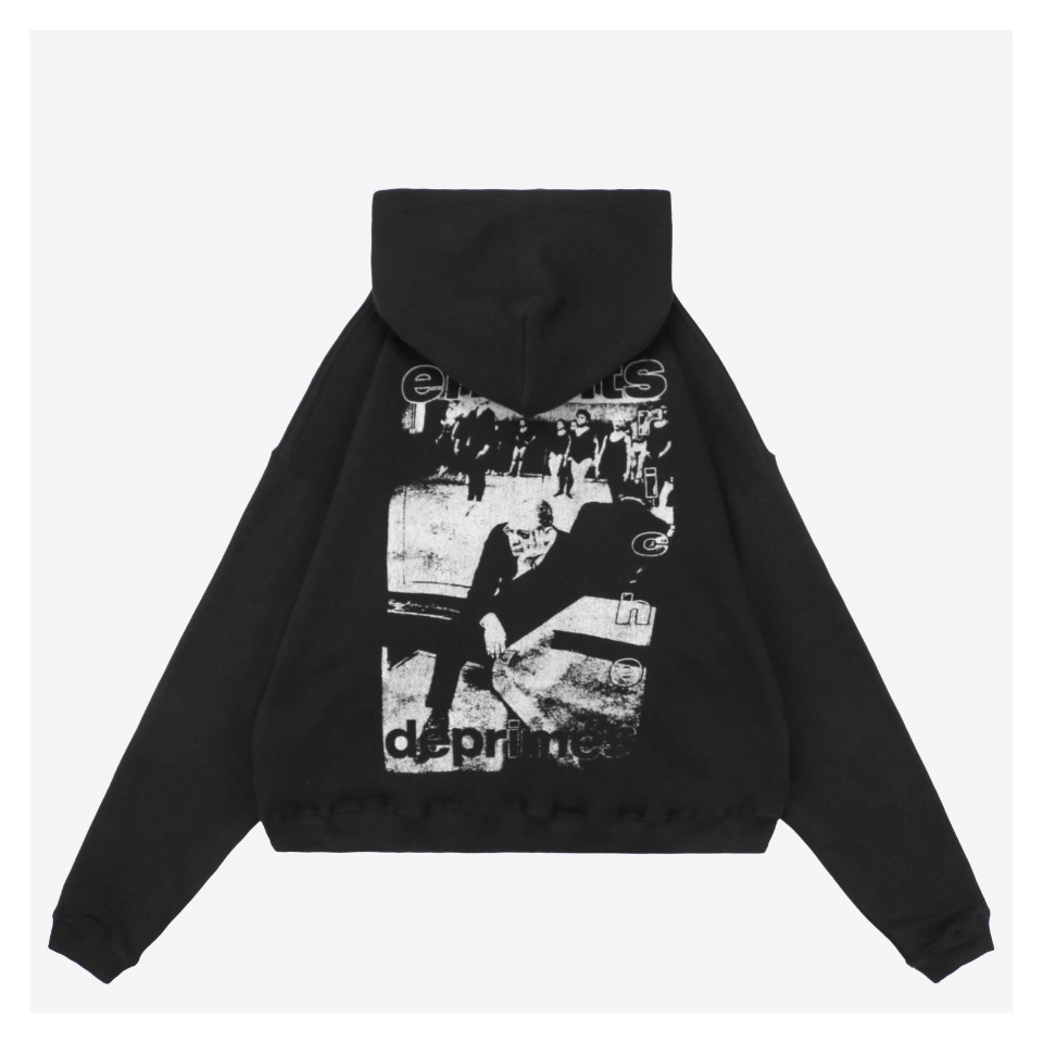 Enfants Riches Deprimes Bandaged Portrait Print Hoodie
