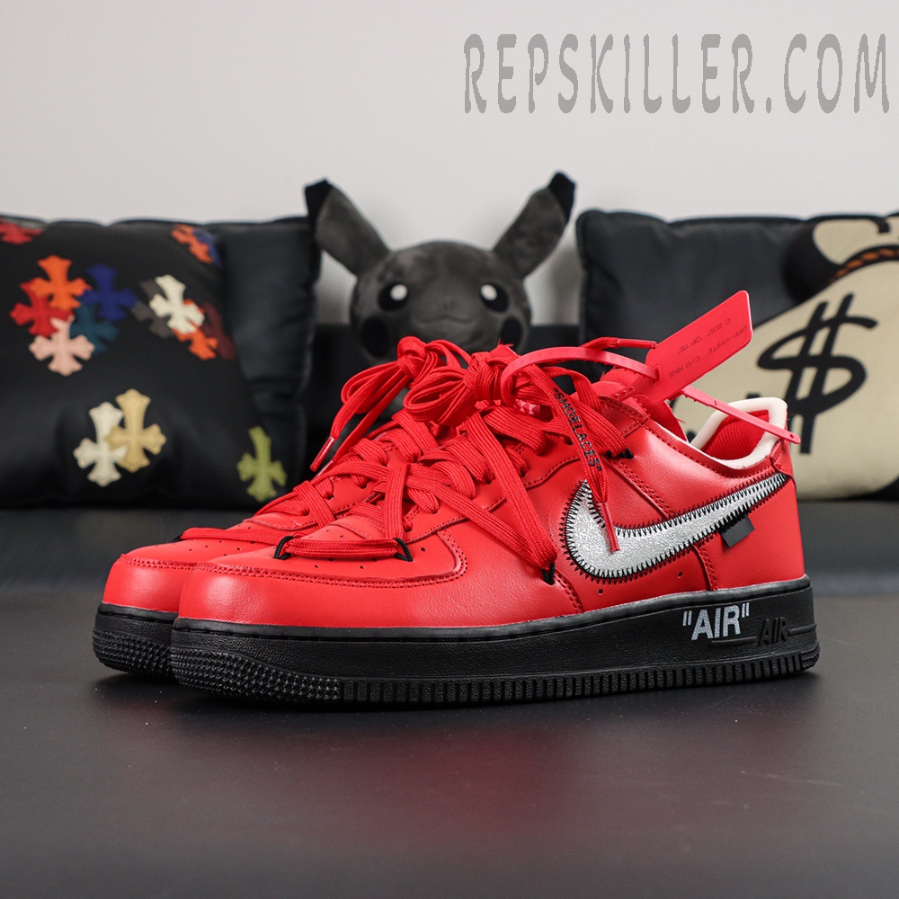 Off-White X Air Force 1 Low SP “Red Black”