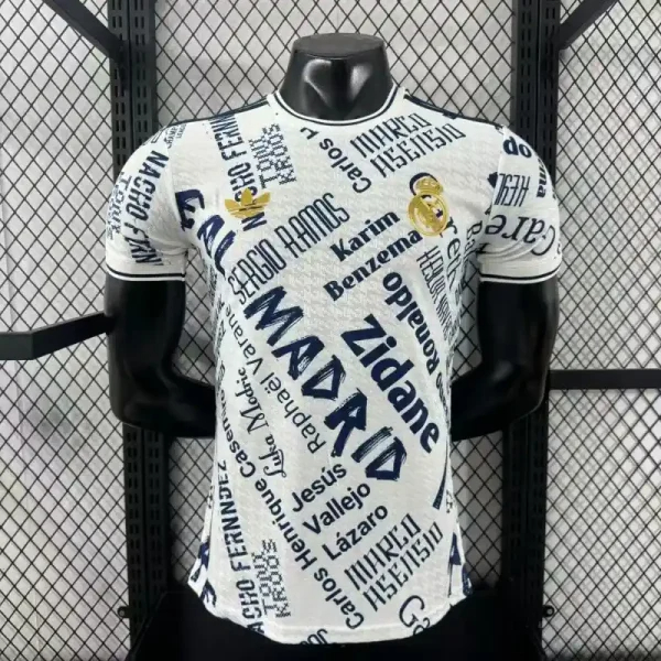 Real Madrid Authentic Soccer Jersey All Stars Special Edition Shirt 2025/26