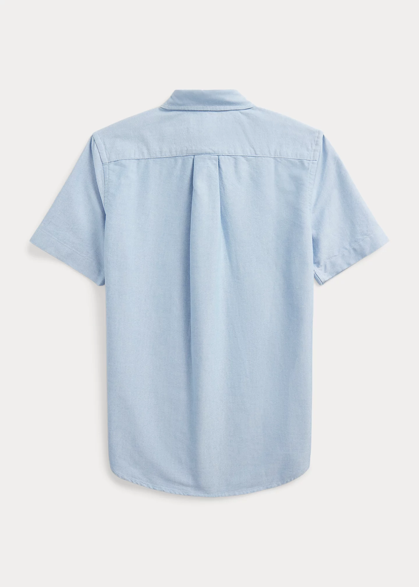 Cotton Oxford Short-Sleeve Uniform Shirt