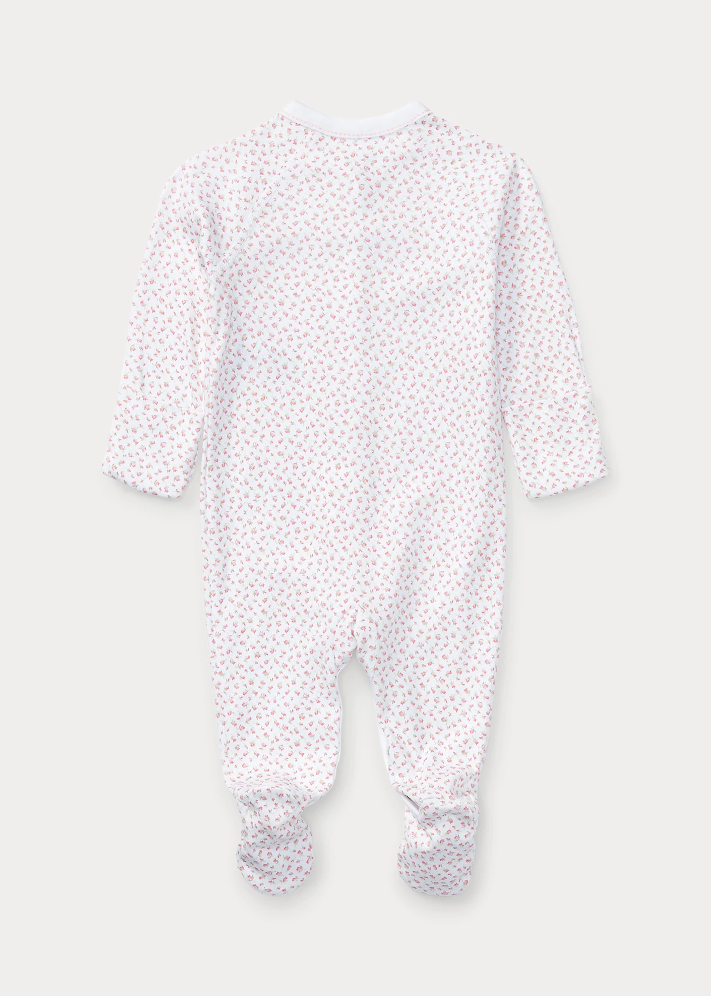 Floral Cotton Footed Coverall