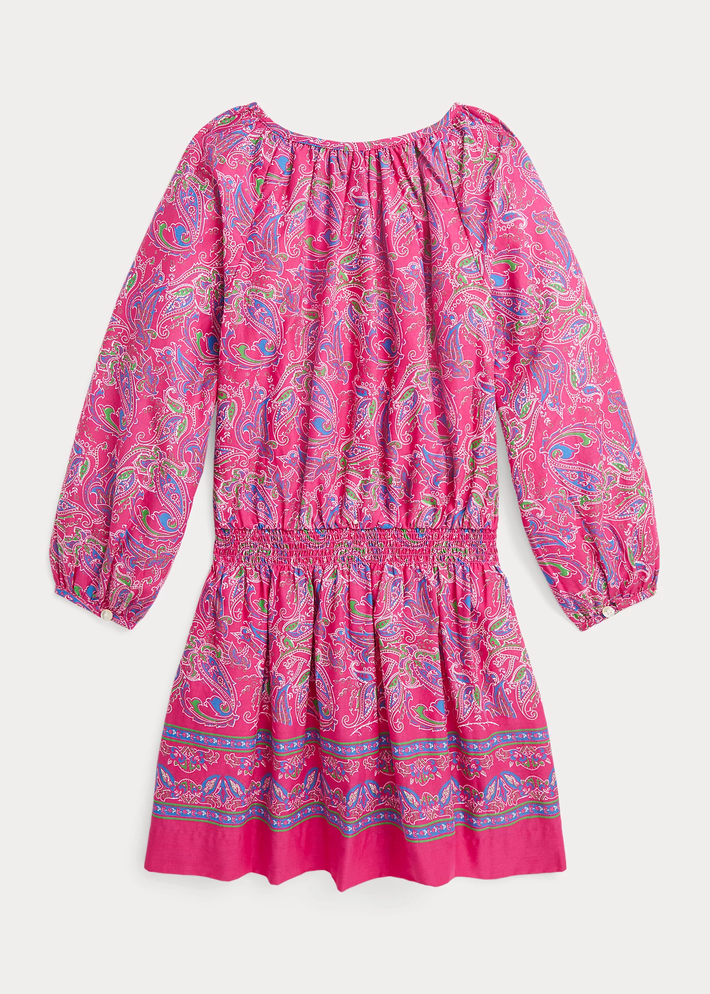 Paisley Cotton Batiste Dress