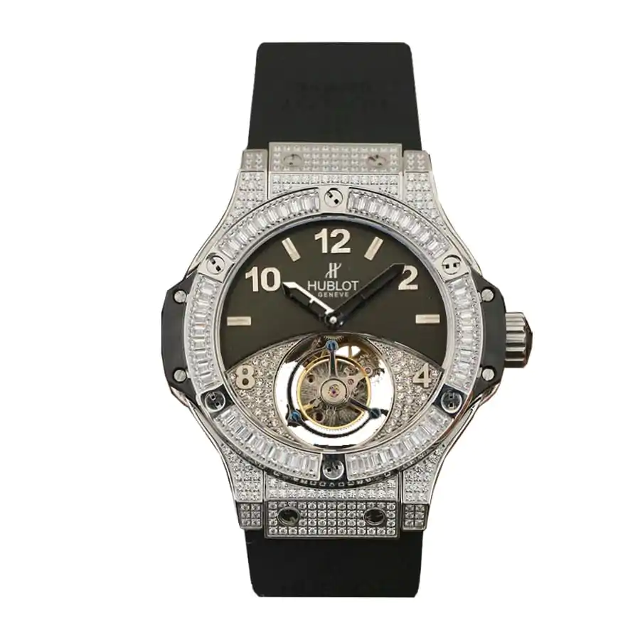 [2026 Mirror Grade]Hublot with Diamond Black