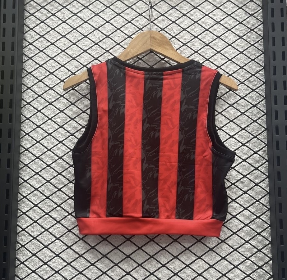 AC Milan Soccer Jersey Home Women's Vest 2025/26