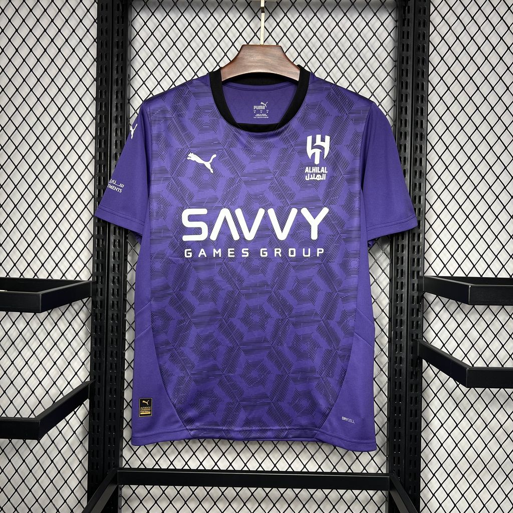 Al Hilal SFC Soccer Jersey Third Away Custom Shirt 2024/25