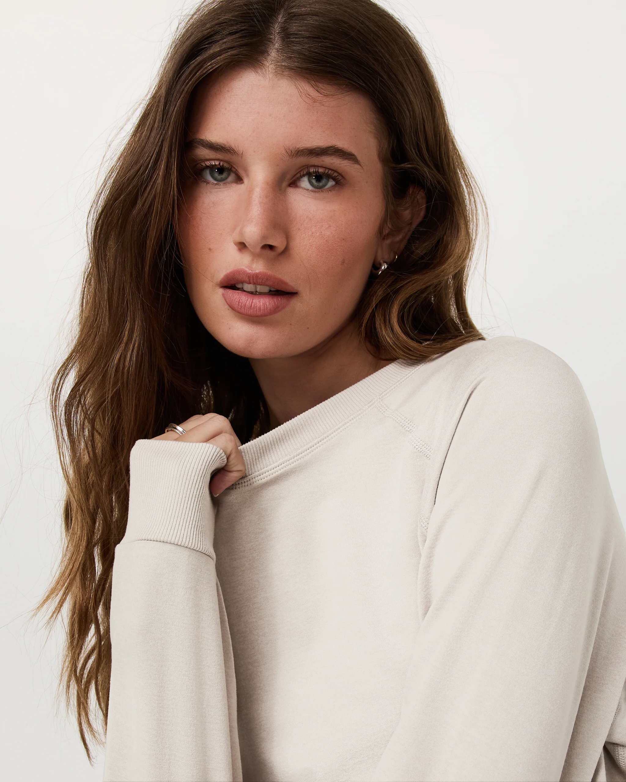 Long-Sleeve Halo Crew