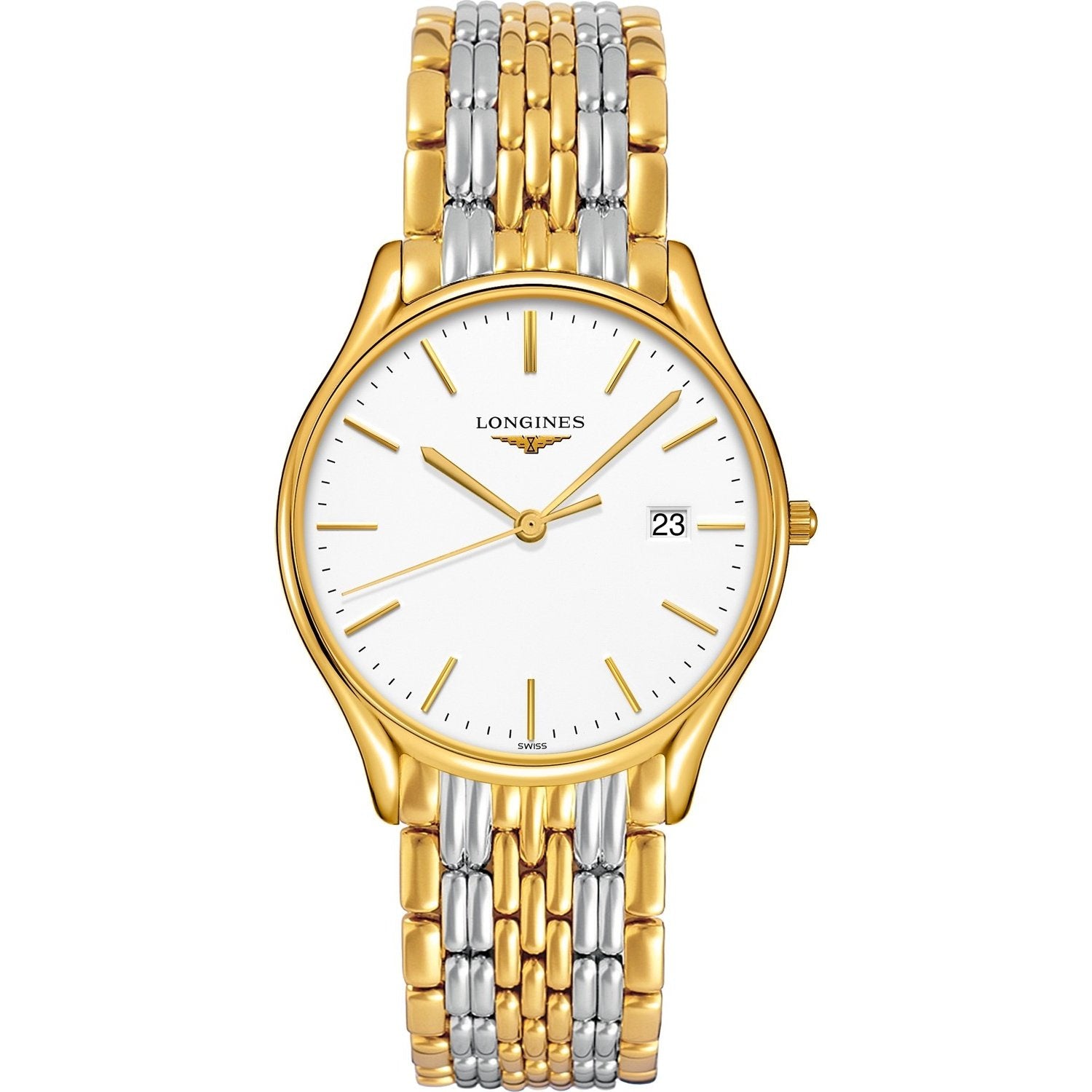 [2026 Mirror Grade]Longines Men's L4.859.2.12.7 Lyre Two-Tone Stainless Steel Watch