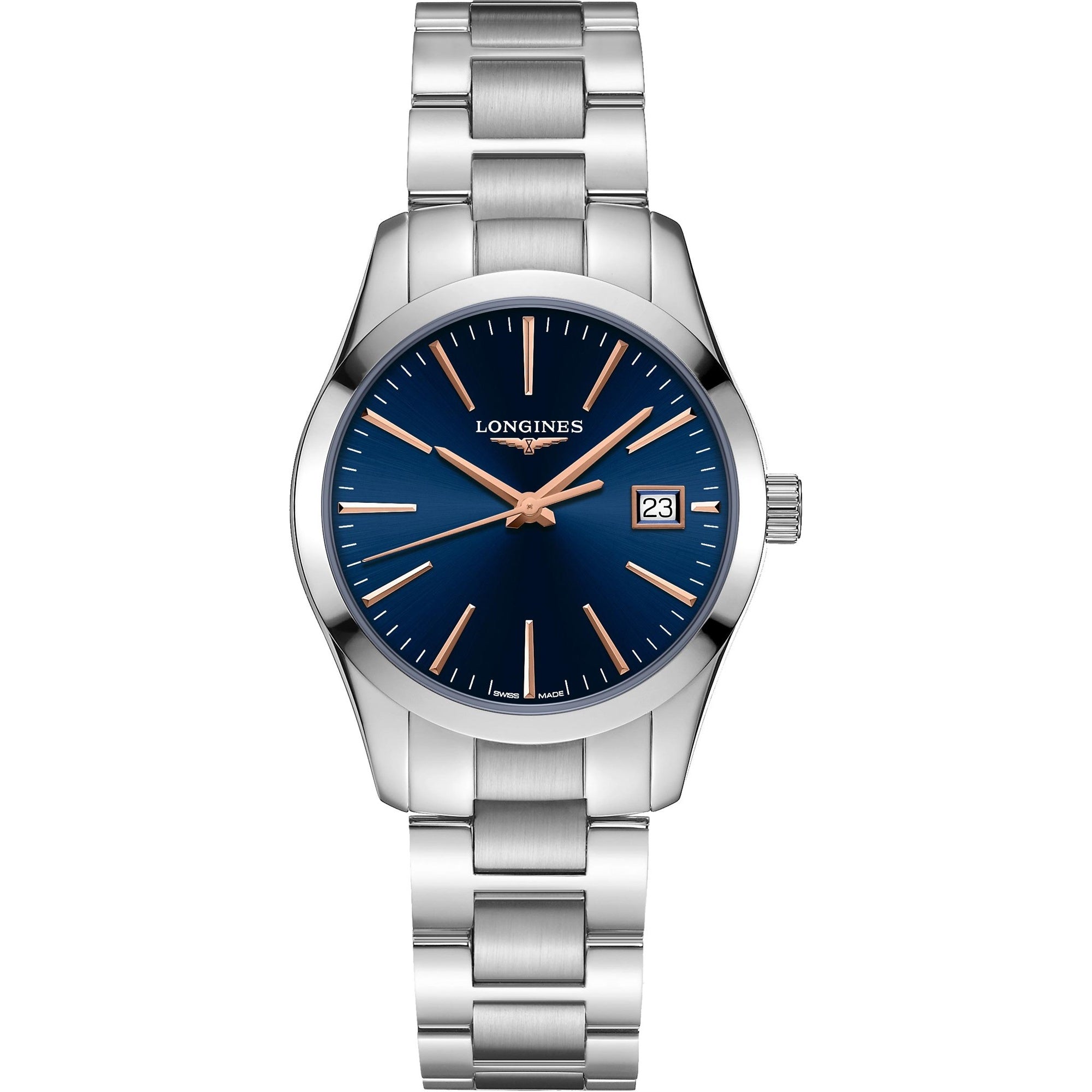 [2026 Mirror Grade]Longines Women's L2.386.4.92.6 Conquest Stainless Steel Watch