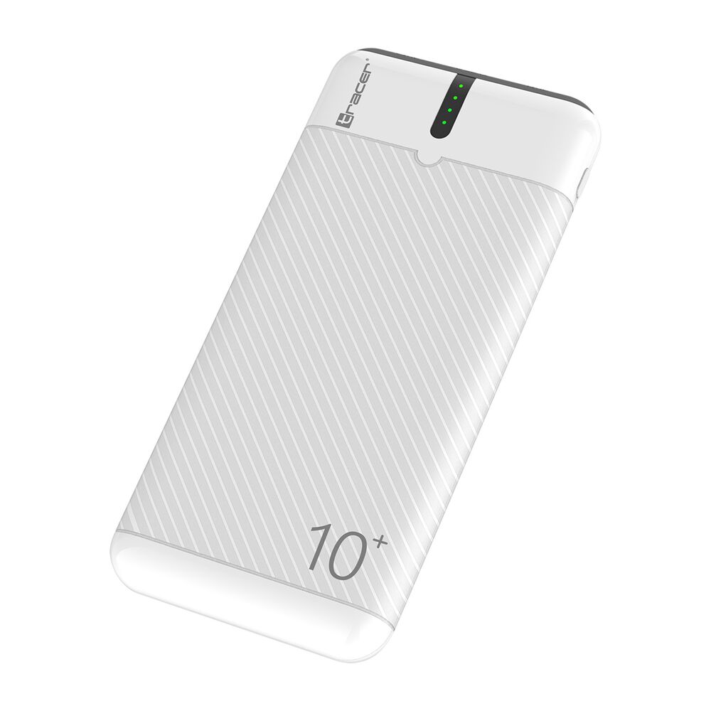 TRACER Powerbank Tracer EnerGo, 10000 mAh, biało-czarny