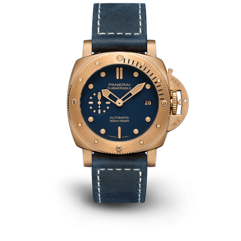 [2026 Mirror Grade]Submersible Bronzo Blu Abisso 42mm